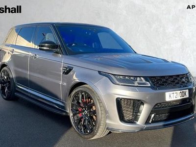 Grey Used 2021 Land Rover Range Rover Sport SVR SUV | £55,855 (Fair price)