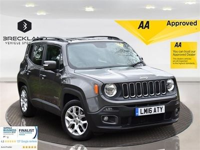 used Jeep Renegade 1.4 LONGITUDE 5d 138 BHP