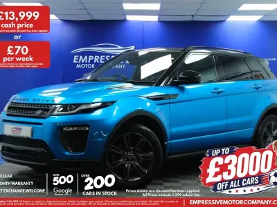 Used Land Rover Range Rover evoque Landmark 180 HP (132 kW) 2019 Blue Estate