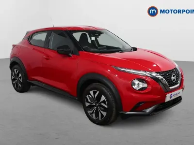 Używany Nissan Juke Acenta 2021 Czerwony SUV