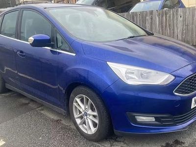Used Ford C-MAX Zetec 120 HP (88 kW) 2017 Blue MPV