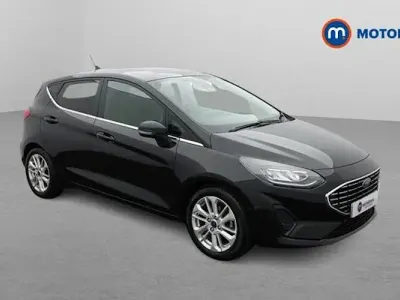 Używany Ford Fiesta Titanium 125 KM (91 kW) 2021 Czarny Hatchback