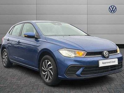 Used VW Polo Life 95 HP (69 kW) 2025 Blue Hatchback