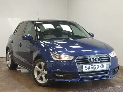 Used Audi A1 Sport 95 HP (69 kW) 2017 Blue Hatchback