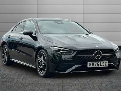 Used Mercedes CLA200 Executive 175 HP (128 kW) 2025 Cosmos black Sedan