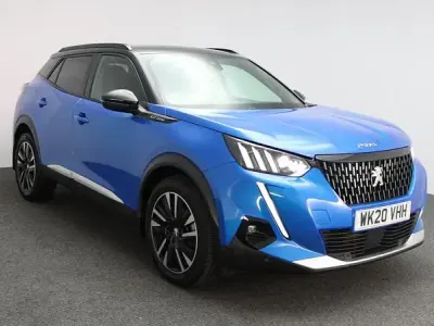 Used Peugeot 2008 GT-line 2020 Vertigo blue SUV