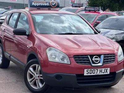 Used Nissan Qashqai Visia 114 HP (83 kW) 2007 Orange SUV