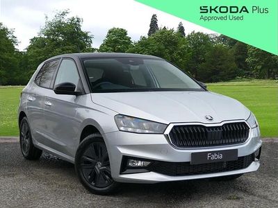 Silver Used 2025 Skoda Fabia Design Edition Hatchback | £17,195 (Fair price)