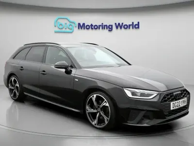Used Audi A4 Black Edition 148 HP (108 kW) 2022 Black Estate