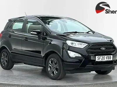 Used Ford Ecosport Zetec 101 HP (74 kW) 2020 Black SUV