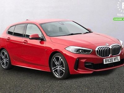 Used BMW 118 M Sport 150 HP (110 kW) 2020 Red Hatchback