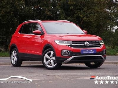 Red Used 2020 VW T-Cross SEL SUV | £10,699 (Fair price)