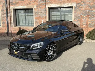 Used Mercedes C300e AMG line 258 HP (189 kW) 2023 Black Coupe