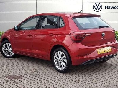 Used VW Polo Style 95 HP (69 kW) 2024 Red Hatchback
