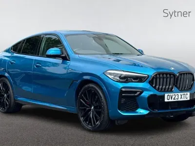 Used BMW X6 M Sport 282 HP (207 kW) 2023 Blue SUV