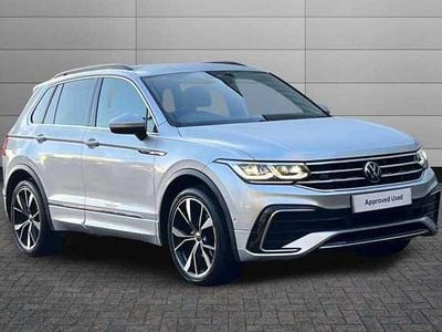 Silver Used 2022 VW Tiguan R-line SUV | £24,790 (Fair price)