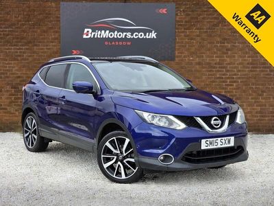 Used Nissan Qashqai Tekna 110 HP (80 kW) 2015 Blue SUV