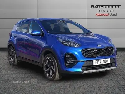 Używany Kia Sportage GT-Line 134 KM (98 kW) 2022 Niebieski SUV