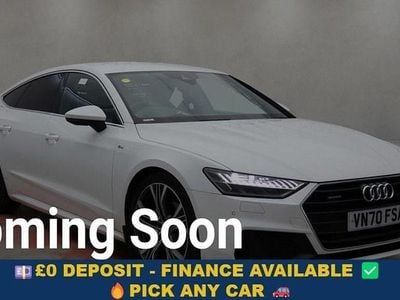 White Used 2020 Audi A7 Sportback S-Line Hatchback | £23,799 (Good price)