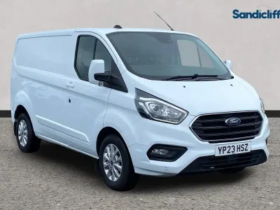 Used Ford Transit Custom Limited 131 HP (96 kW) 2023 Frozen white Van