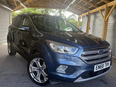 Used Ford Kuga Titanium X 176 HP (129 kW) 2018 Blue SUV