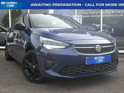 Used Vauxhall Corsa SRi 100 HP (73 kW) 2020 Blue Hatchback