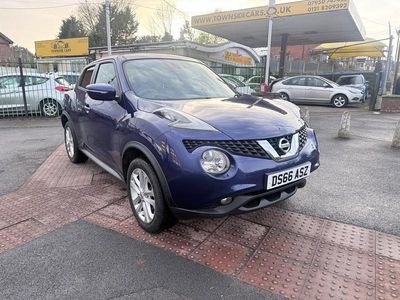 Used Nissan Juke N-Connecta 115 HP (84 kW) 2016 Blue SUV