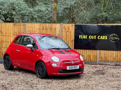 Usado Fiat 500 S 85 HP (62 kW) 2011 Vermelho Citadino