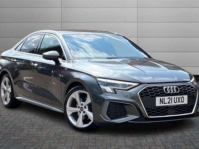used Audi A3 Saloon (2021/21)35 TFSI S line 4dr S Tronic 4d