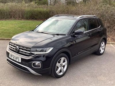 Used VW T-Cross SEL 110 HP (80 kW) 2021 Black SUV