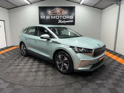 Used Skoda Enyaq iV ecoSuite 150 kW (204 HP) 2021 Silver SUV