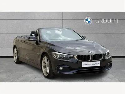Usado BMW 420 Sport Line 184 HP (135 kW) 2017 Preto Cabrios