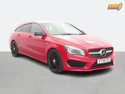 Used Mercedes CLA250 AMG 211 HP (155 kW) 2015 Red Sedan