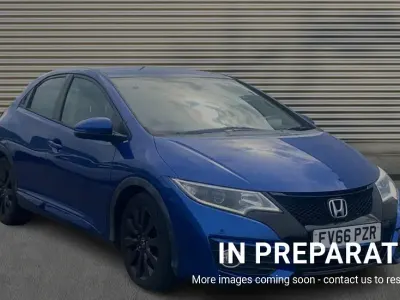 Begagnad Honda Civic SE Plus 142 HK (104 kW) 2017 Blå