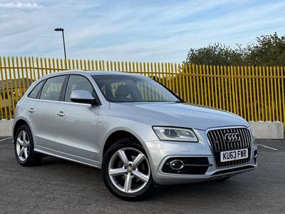 Used Audi Q5 S-Line 150 HP (110 kW) 2013 Silver SUV