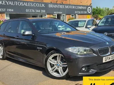 Used BMW 520 M Sport 184 HP (135 kW) 2014 Grey Estate