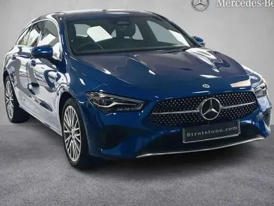 Used Mercedes CLA180 136 HP (100 kW) 2025 Blue Estate