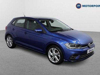 Blue Used 2022 VW Polo Style Hatchback | £15,499 (Fair price)