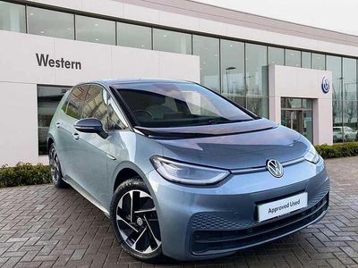 Used VW ID.3 Pure 110 kW (150 HP) 2021 Blue Hatchback