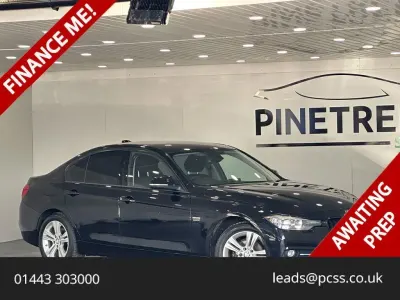 Used BMW 318 Sport Line 136 HP (100 kW) 2015 Black Sedan