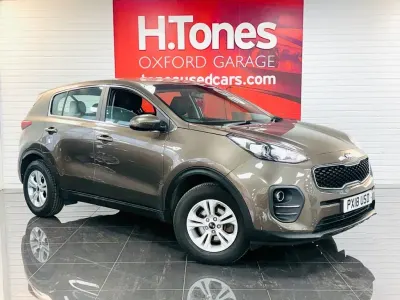 Used Kia Sportage 130 HP (95 kW) 2018 Brown SUV