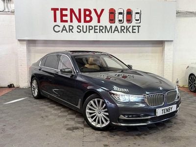 Used BMW 730L Exclusive 265 HP (194 kW) 2018 Grey Sedan