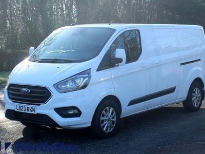 Used Ford Transit Custom Limited 131 HP (96 kW) 2023 White Van