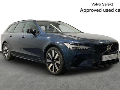 New Volvo V90 Plus 345 HP (253 kW) 2025 Blue Estate