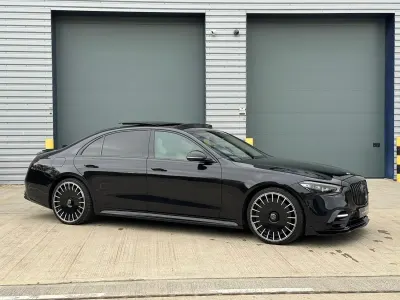 Used Mercedes S580 AMG Line Premium Plus 502 HP (369 kW) 2021 Black Sedan