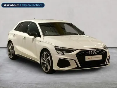 Usado Audi A3 Comfort 150 HP (110 kW) 2022 Branco Sedan