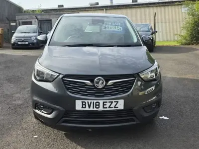Used Vauxhall Crossland X 81 HP (59 kW) 2018 Grey SUV