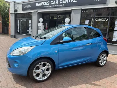 Used Ford Ka Titanium 69 HP (50 kW) 2012 Blue Hatchback