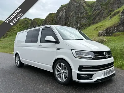 Used VW T6 Highline 2017 White Van