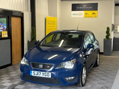 Begagnad Seat Ibiza FR 105 HK (77 kW) 2017 Blå Halvkombi